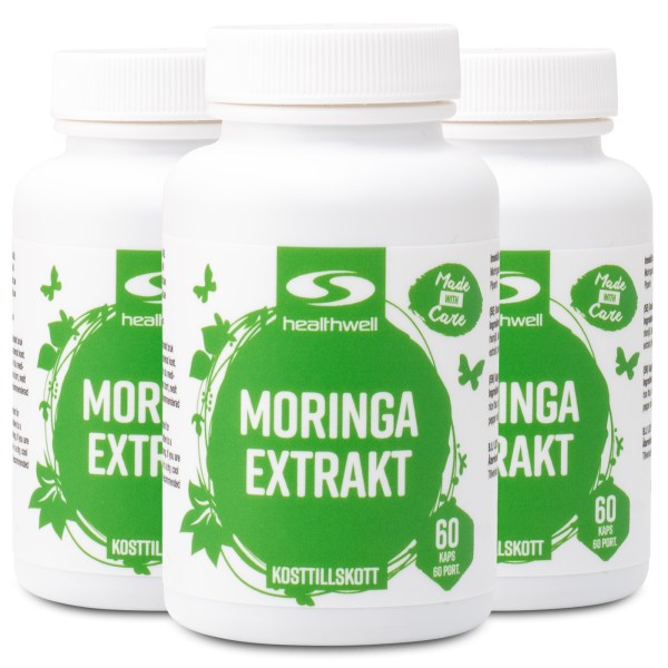Healthwell Moringa Extrakt, 180 kaps