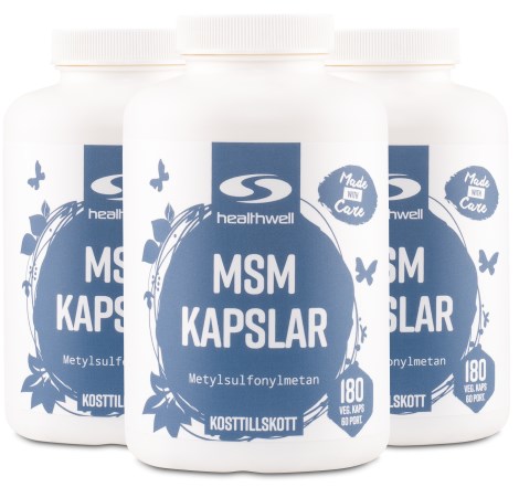 Miniatyrbild Healthwell MSM Kapslar, 540 kaps