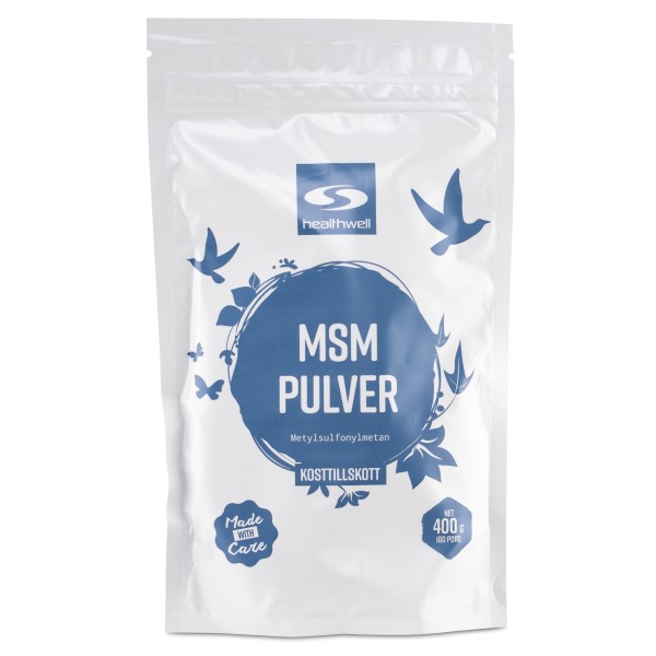 Healthwell MSM Pulver, 400 g