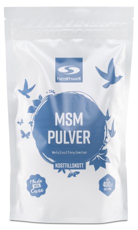 Miniatyrbild Healthwell MSM Pulver, 400 g