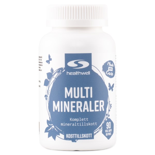 Healthwell MultiMineraler, 90 kaps