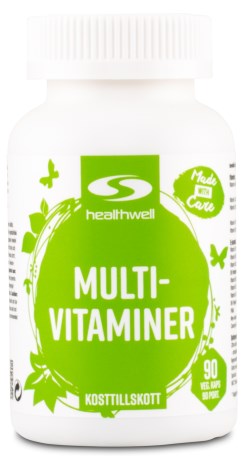 Miniatyrbild Healthwell MultiVitaminer, 90 kaps