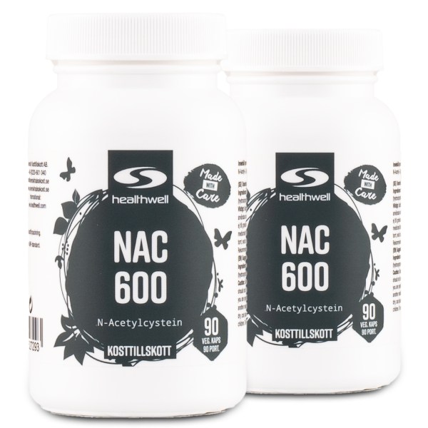 Healthwell NAC 600, 180 kaps