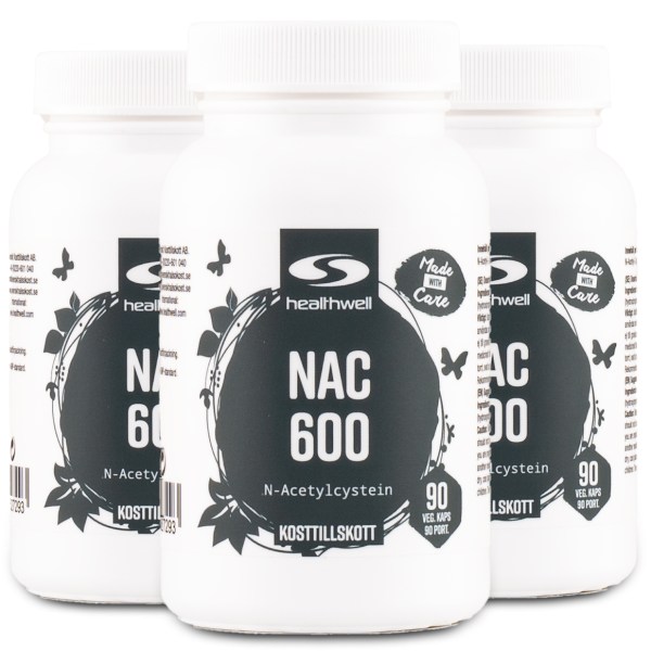 Healthwell NAC 600, 270 kaps