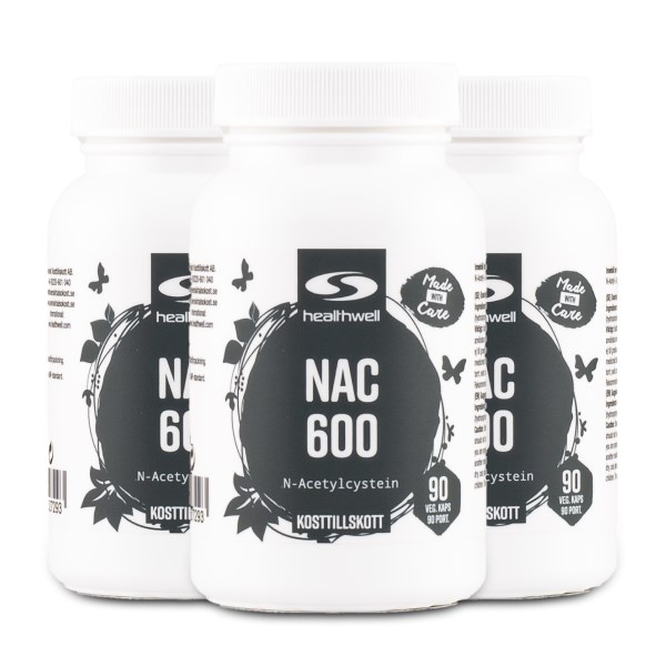 Healthwell NAC 600, 270 kaps