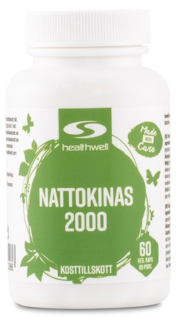 Miniatyrbild Healthwell Nattokinas 2000, 60 kaps