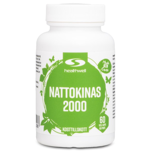 Healthwell Nattokinas 2000, 60 kaps