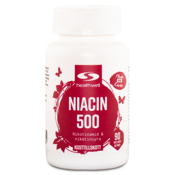 Healthwell Niacin 500 90 kaps