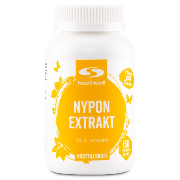Healthwell Nypon Extrakt, 150 kaps