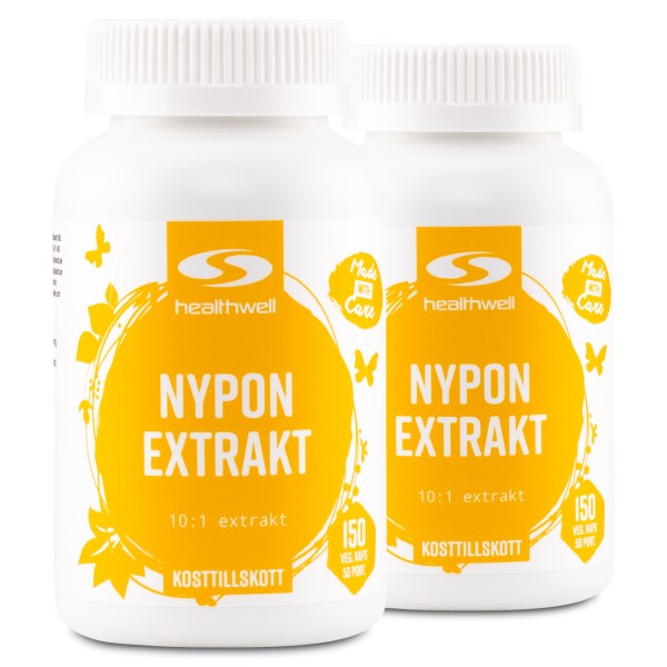 Healthwell Nypon Extrakt, 300 kaps