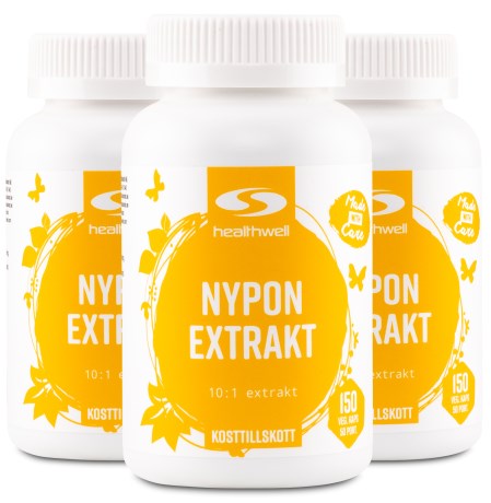 Miniatyrbild Healthwell Nypon Extrakt, 450 kaps