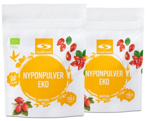 Miniatyrbild Healthwell Nyponpulver EKO, 400 g