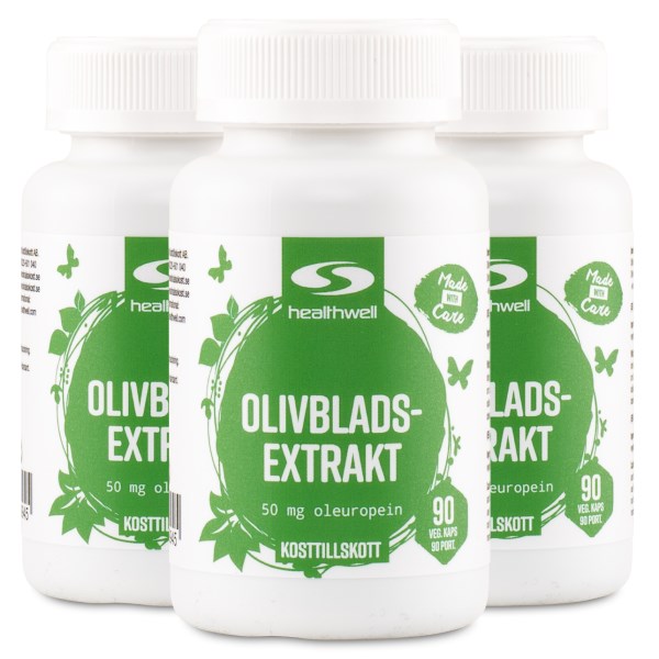 Healthwell Olivbladsextrakt, 270 kaps