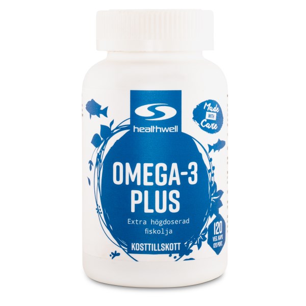 Healthwell Omega-3 Plus 120 kaps