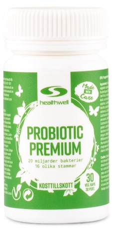 Miniatyrbild Healthwell Probiotic Premium, 30 kaps