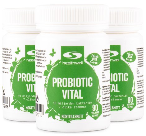 Miniatyrbild Healthwell Probiotic Vital, 270 kaps