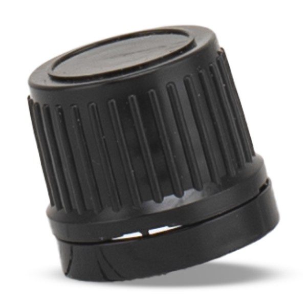 Healthwell PURE Kapsyl med Dropp, 18 mm, Svart