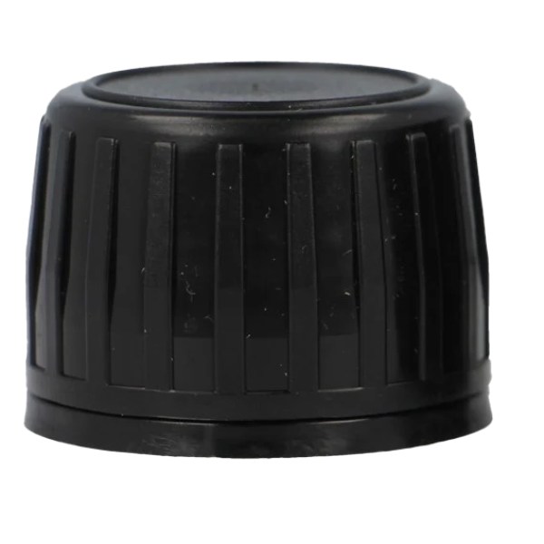 Healthwell PURE Kapsyl PET/Glas, 28 mm, Svart