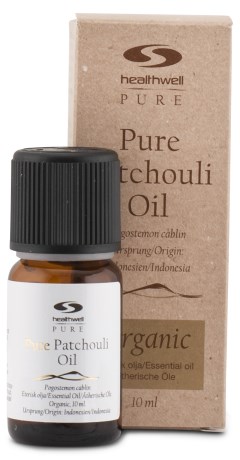 Miniatyrbild Healthwell PURE Patchouliolja EKO, 10 ml