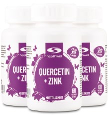 Miniatyrbild Healthwell Quercetin+Zink, 180 kaps