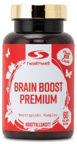 Miniatyrbild Healthwell Brain Boost Premium, 60 kaps