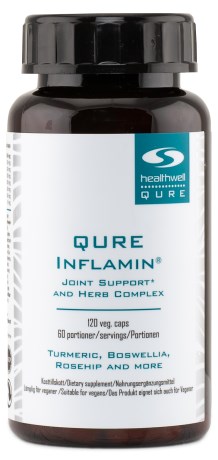 Miniatyrbild Healthwell QURE Inflamin, 360 kaps
