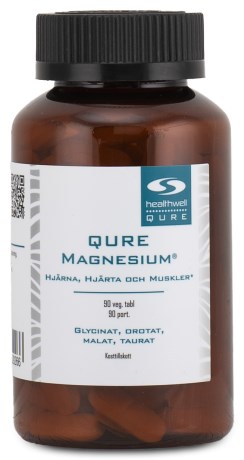 Miniatyrbild Healthwell QURE Magnesium, 90 tabl