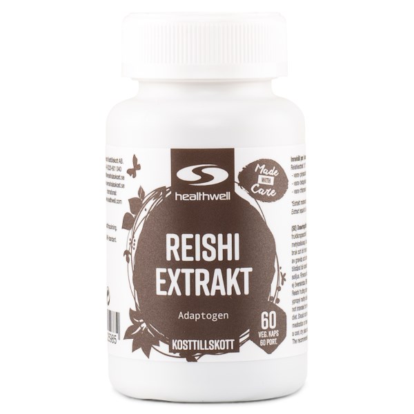 Healthwell Reishi Extrakt, 60 kaps