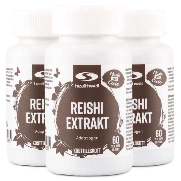 Healthwell Reishi Extrakt, 180 kaps