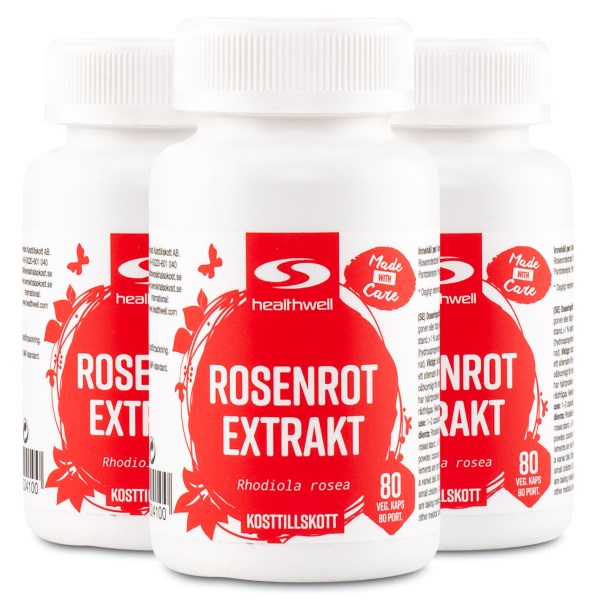 Healthwell Rosenrot Extrakt, 240 kaps