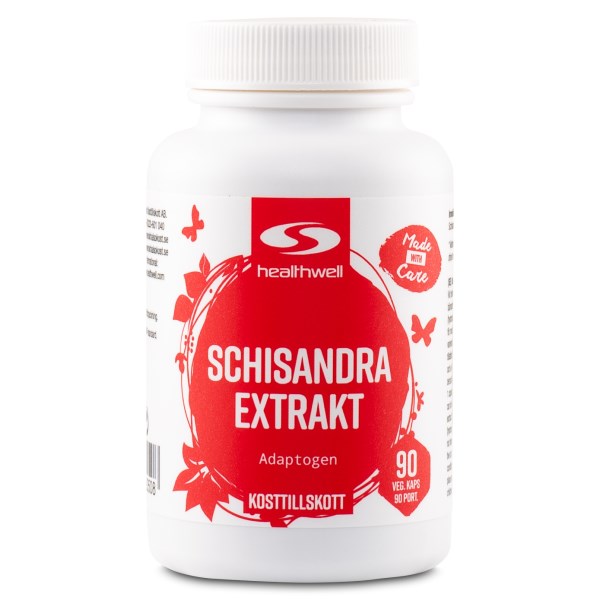 Healthwell Schisandra Extrakt, 90 kaps