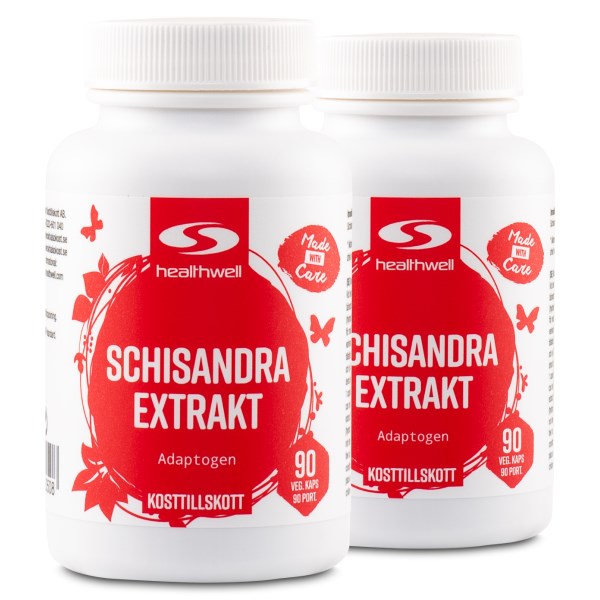 Healthwell Schisandra Extrakt, 180 kaps