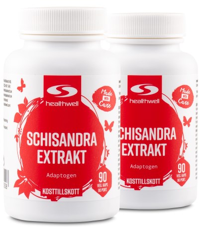 Miniatyrbild Healthwell Schisandra Extrakt, 180 kaps