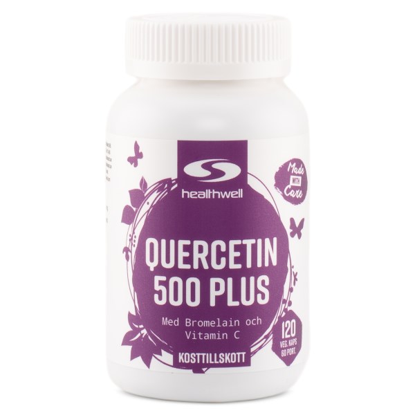 Healthwell Quercetin 500 Plus, 120 kaps