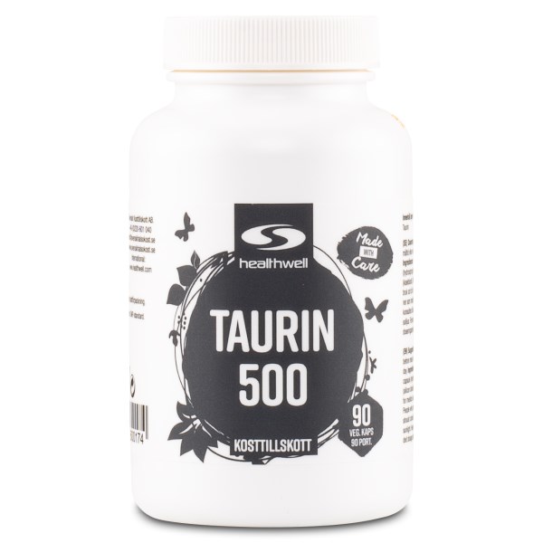 Healthwell Taurin 500, 90 kaps