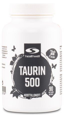 Miniatyrbild Healthwell Taurin 500, 90 kaps