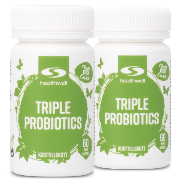 Healthwell Triple Probiotics, 120 kaps