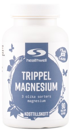 Miniatyrbild Healthwell Trippel Magnesium, 90 kaps