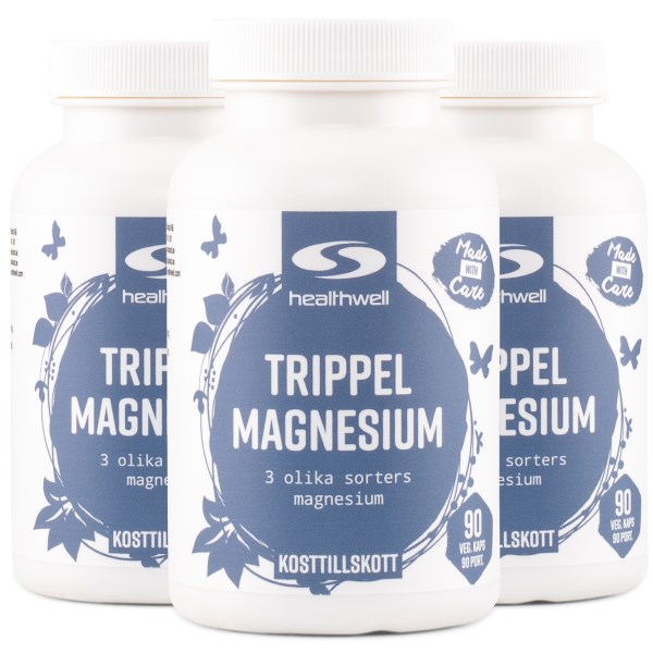 Healthwell Trippel Magnesium, 270 kaps