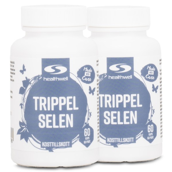 Healthwell Trippel Selen, 120 kaps