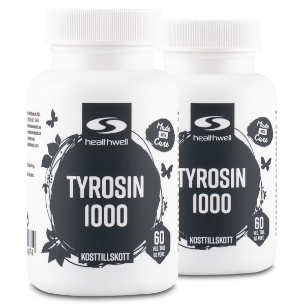 Healthwell Tyrosin 1000, 120 tabl