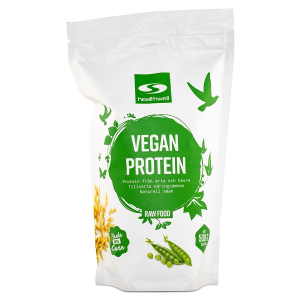 Healthwell Vegan Protein, 500 g