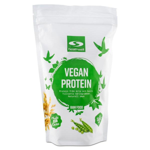 Healthwell Vegan Protein, 500 g