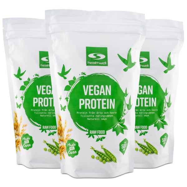 Healthwell Vegan Protein, 1,5 kg