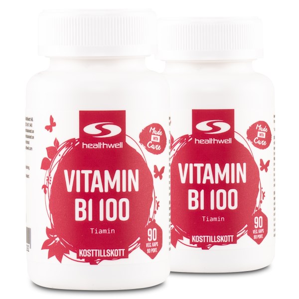 Healthwell Vitamin B1 100, 180 kaps
