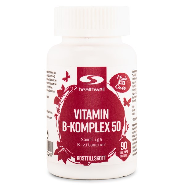 Healthwell Vitamin B-Komplex 50 90 kaps