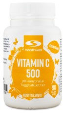 Healthwell Vitamin C 500 Tuggtabletter