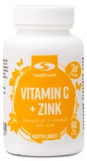 Healthwell Vitamin C + Zink