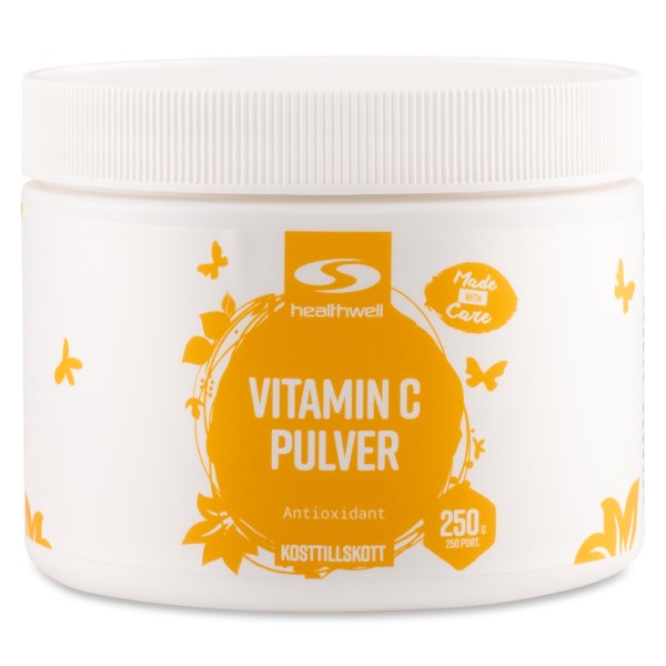 Healthwell Vitamin C Pulver, 250 g