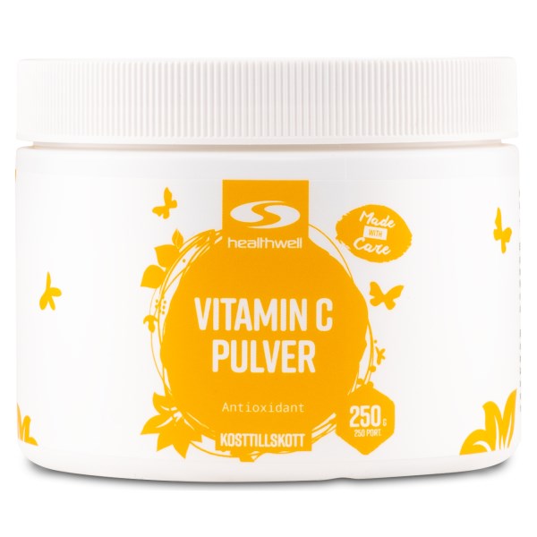 Healthwell Vitamin C Pulver, 250 g